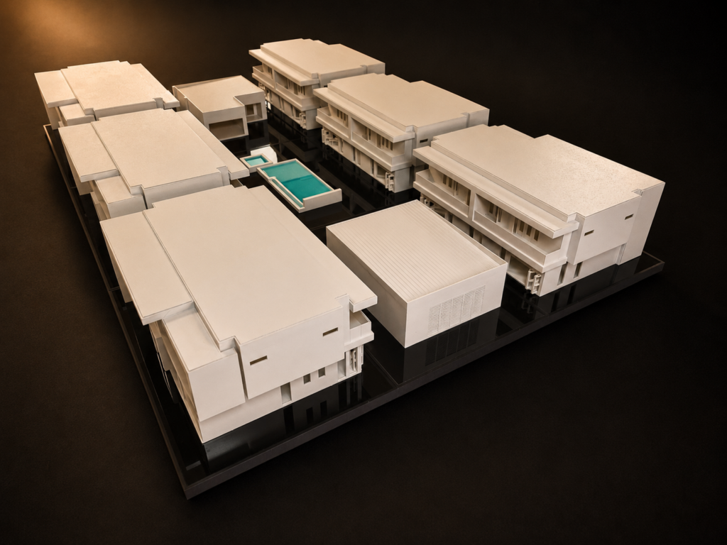 Vastgoedmaquette ‘Greenview Lake’ Suriname